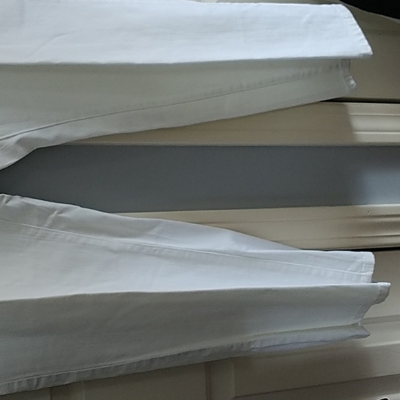 C.J.Banks White Barely Boot Stretch Jeans Plus Size 24W - Picture 8 of 10